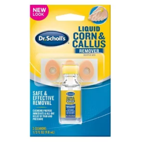 Dr. Scholl's Liquid Corn & Callus Remover, Liquid Kit 9.8 ml / 1/3 fl oz.