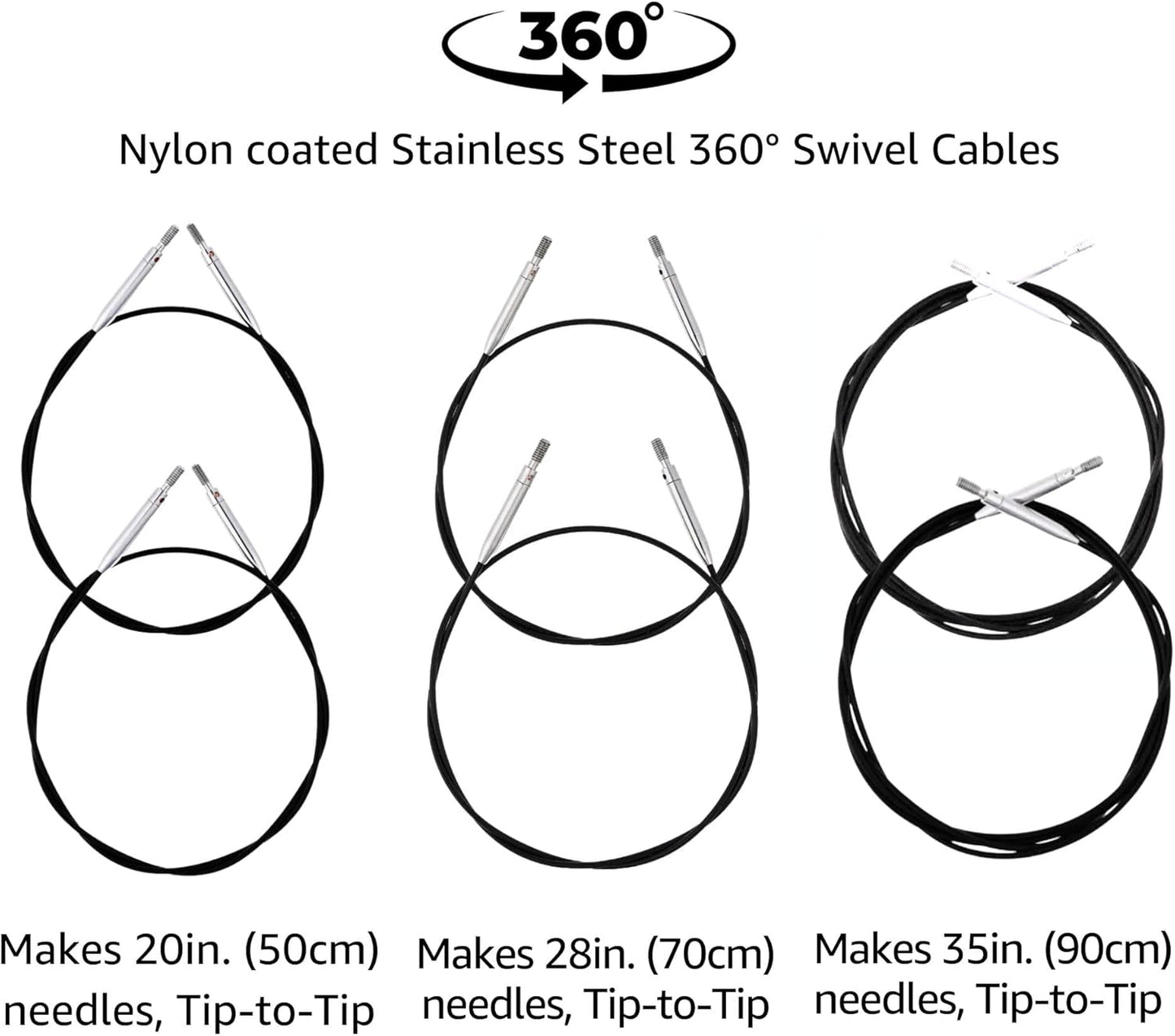 KnitPro Dreamz Grande Tunisian Crochet Hook Set - (200653)