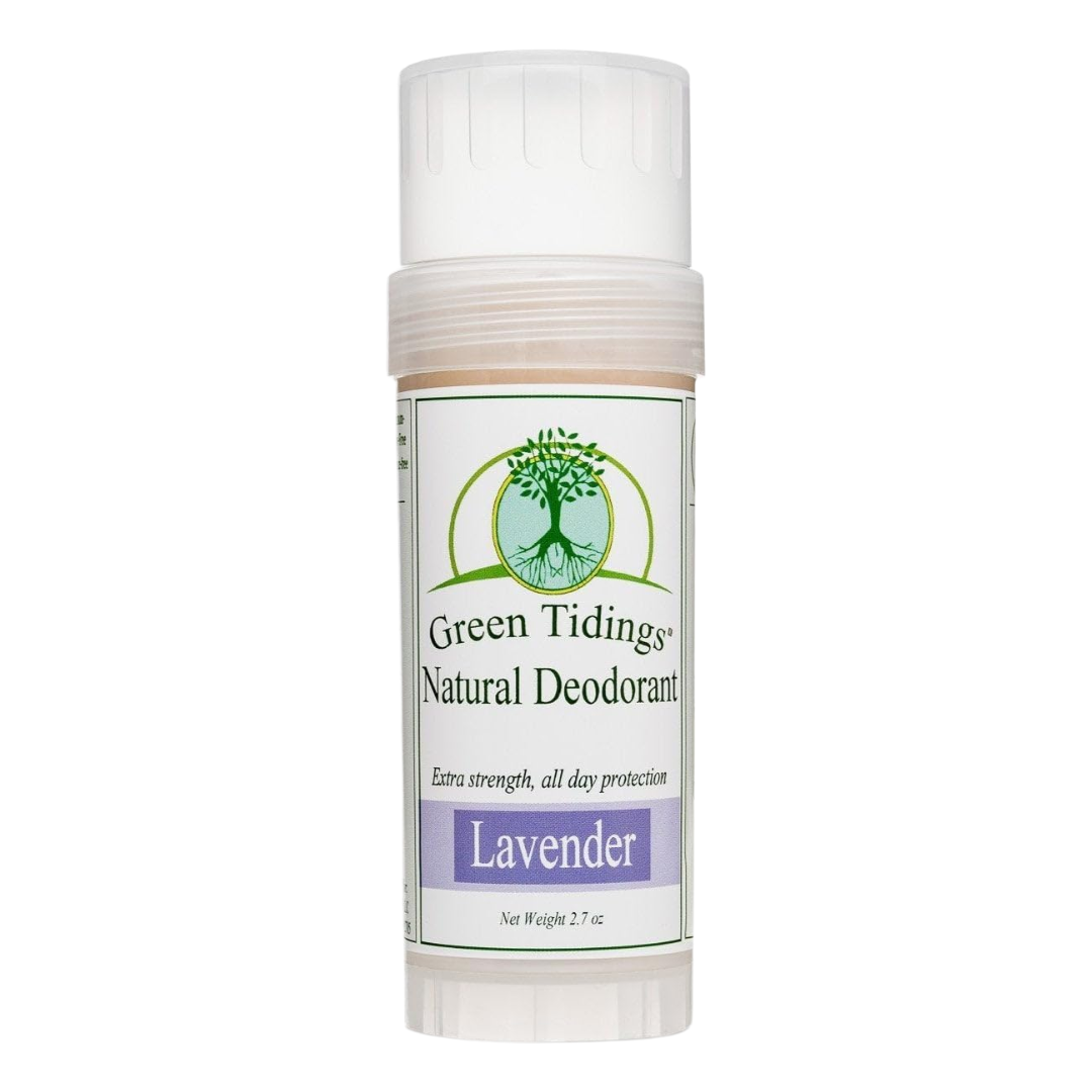Green Tidings Natural Deodorant Lavender Scent, 2.7 oz
