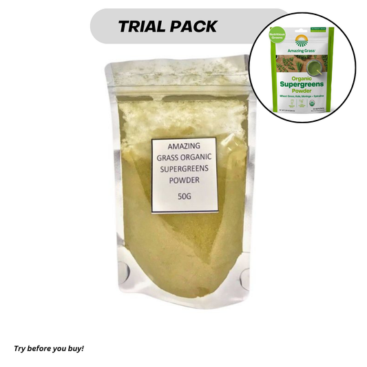 Amazing Grass Super Greens Booster Powder Spirulina, Moringa, Wheat Grass & Kale