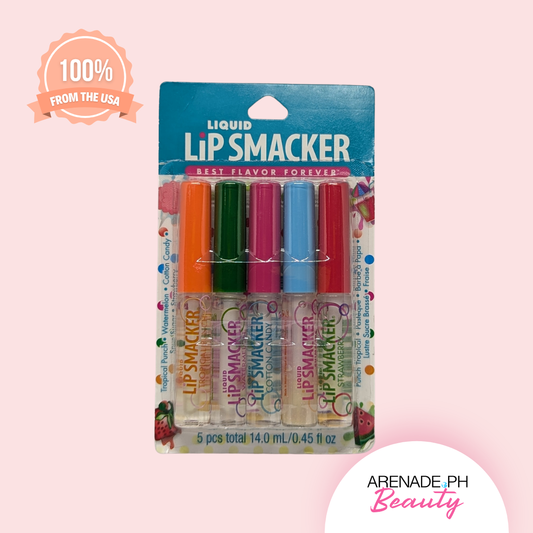Liquid Lip Smacker, Lip Gloss Friendship, 5 Pieces