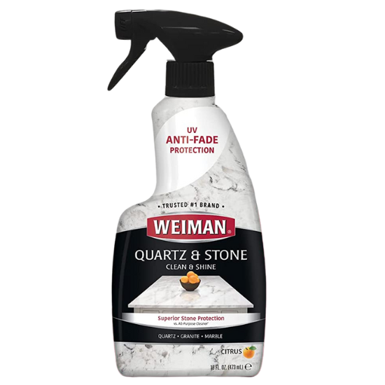 Weiman Quartz & Stone 2-in-1 Clean + Protect Citrus Scent, 16 Oz / 473 ml