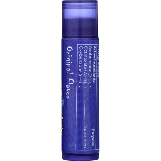 Lizard Lips Natural Lip Balm with Antioxidants & SPF 22 Original Flavor, 0.15 oz. / 4.25g
