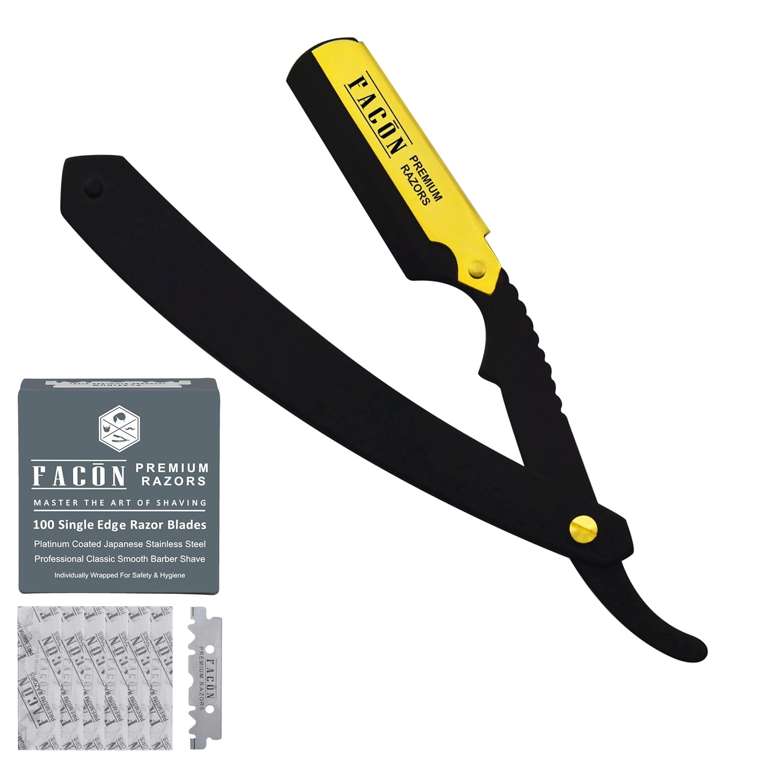 Facon Premium Razors 100 Single Edge Blades – arenade.ph