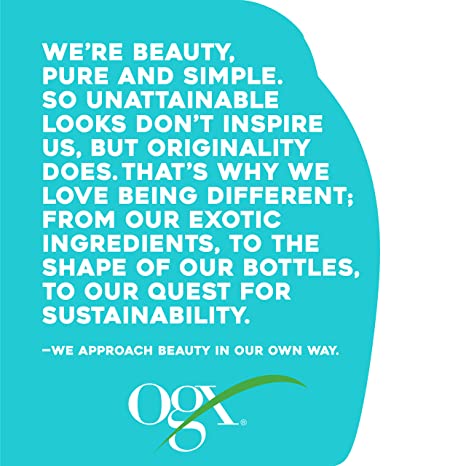 OGX Ever Straightening Brazilian Therapy Conditioner With Coconut Oil and Cocoa Butter Oil 365ml