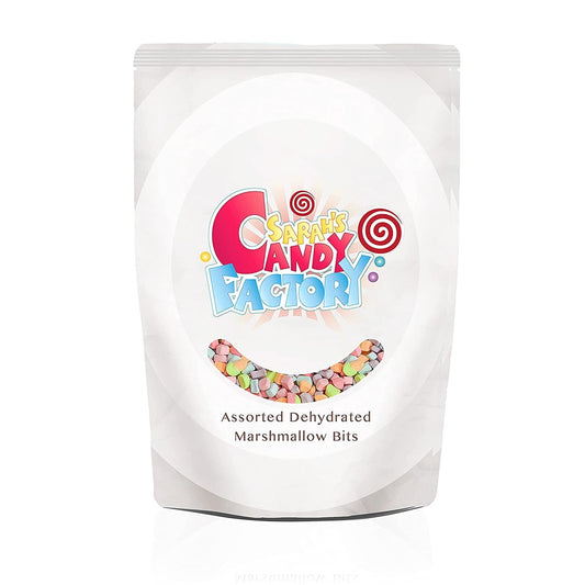 Sarah's Candy Factory Assorted Dehydrated Marshmallow Bits in Resealable Bag, 1lb