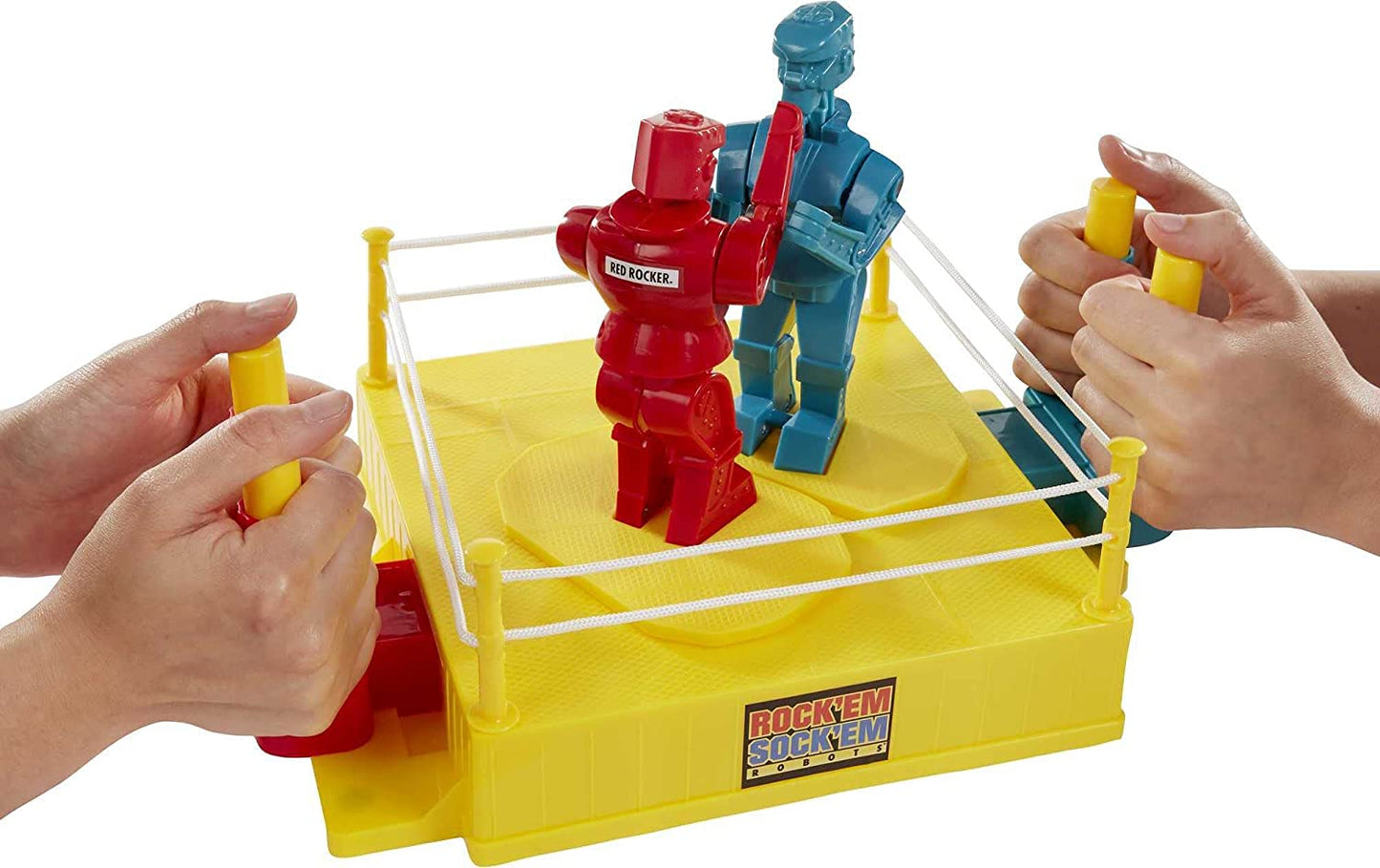 Mattel Games Rock 'Em Sock Em Robots: You Control the Battle of the Robots in a Boxing Ring for Ages 6+