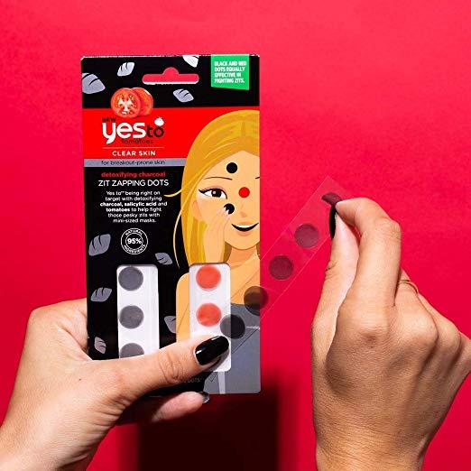 Yes To Tomatoes Detoxifying Charcoal Zit Zapping Dots, 24 Count