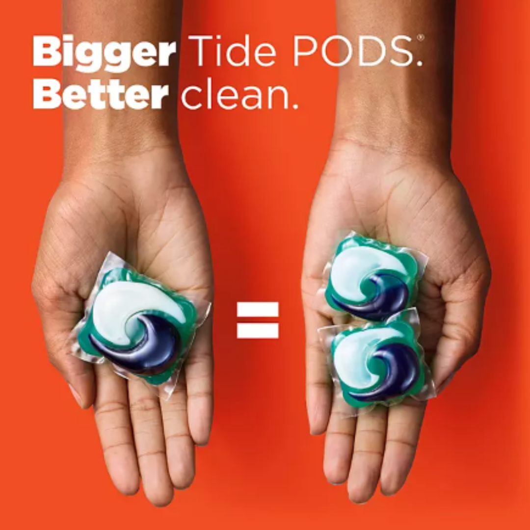 Tide Hygienic Clean Heavy 10x Duty Power Pods Original 18ct (30 oz)