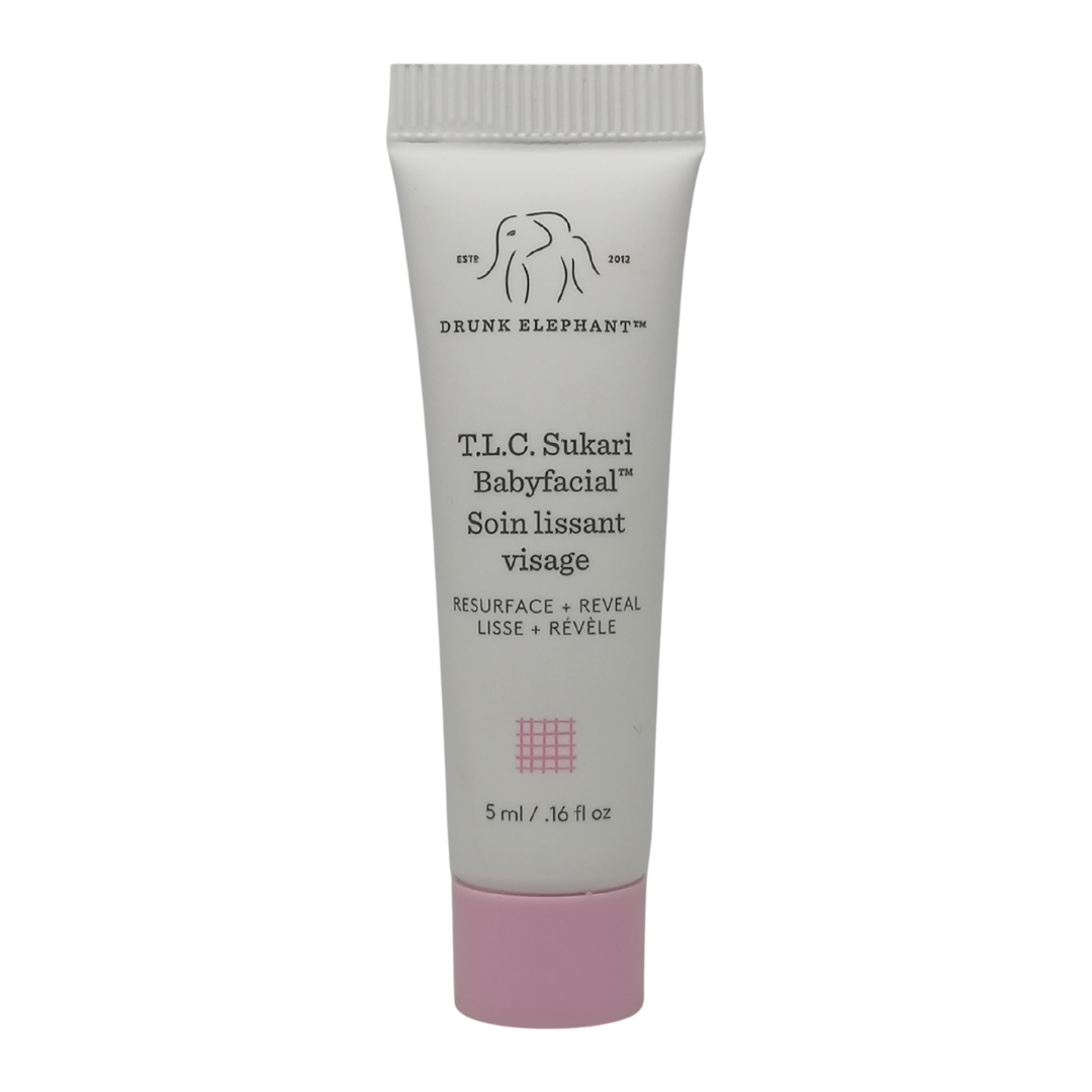 Trial Size Drunk Elephant T.L.C Sukari Babyfacial Exfoliating Face Mask, 5 ml / .16 oz