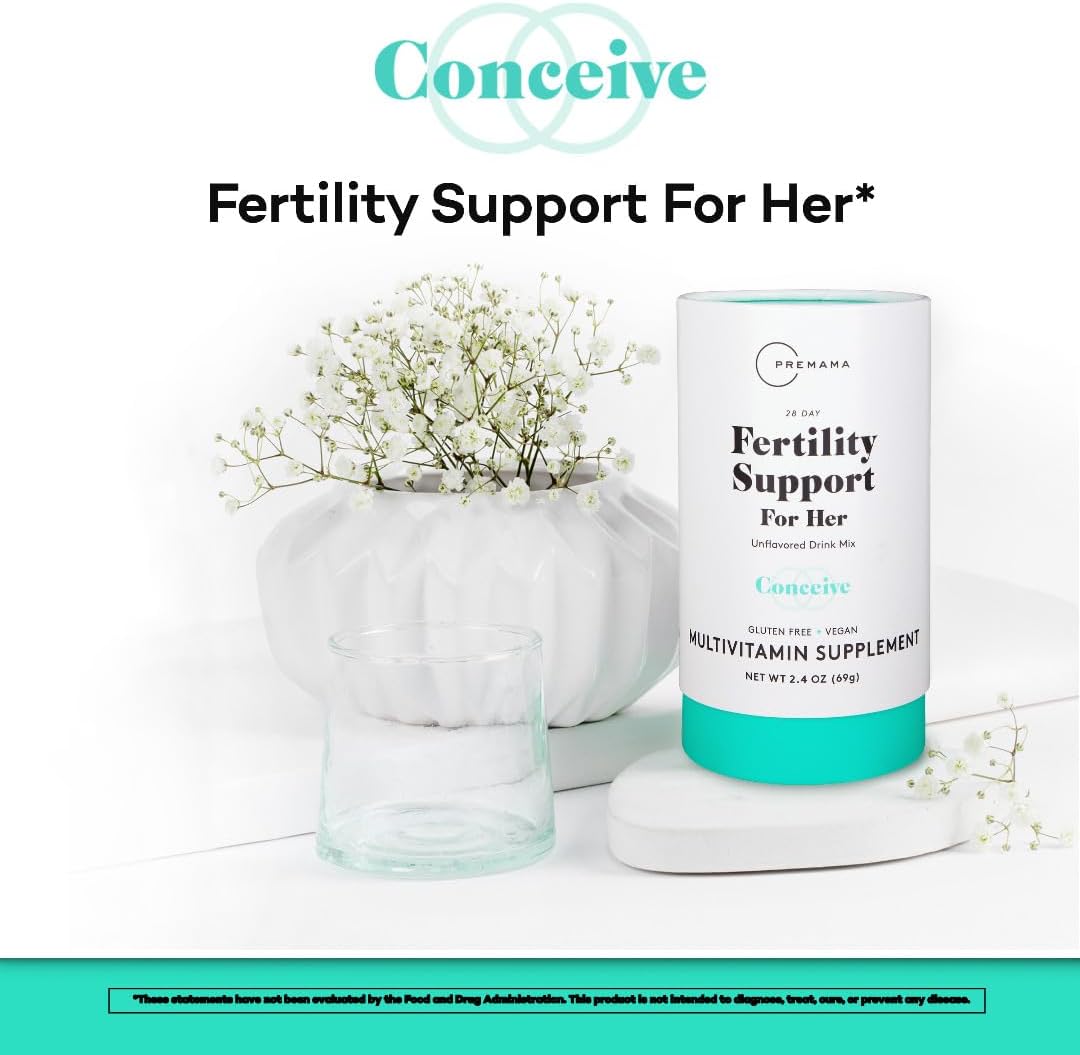 Premama Fertility Support For Her Conceive Unflavored Drink Mix 69g