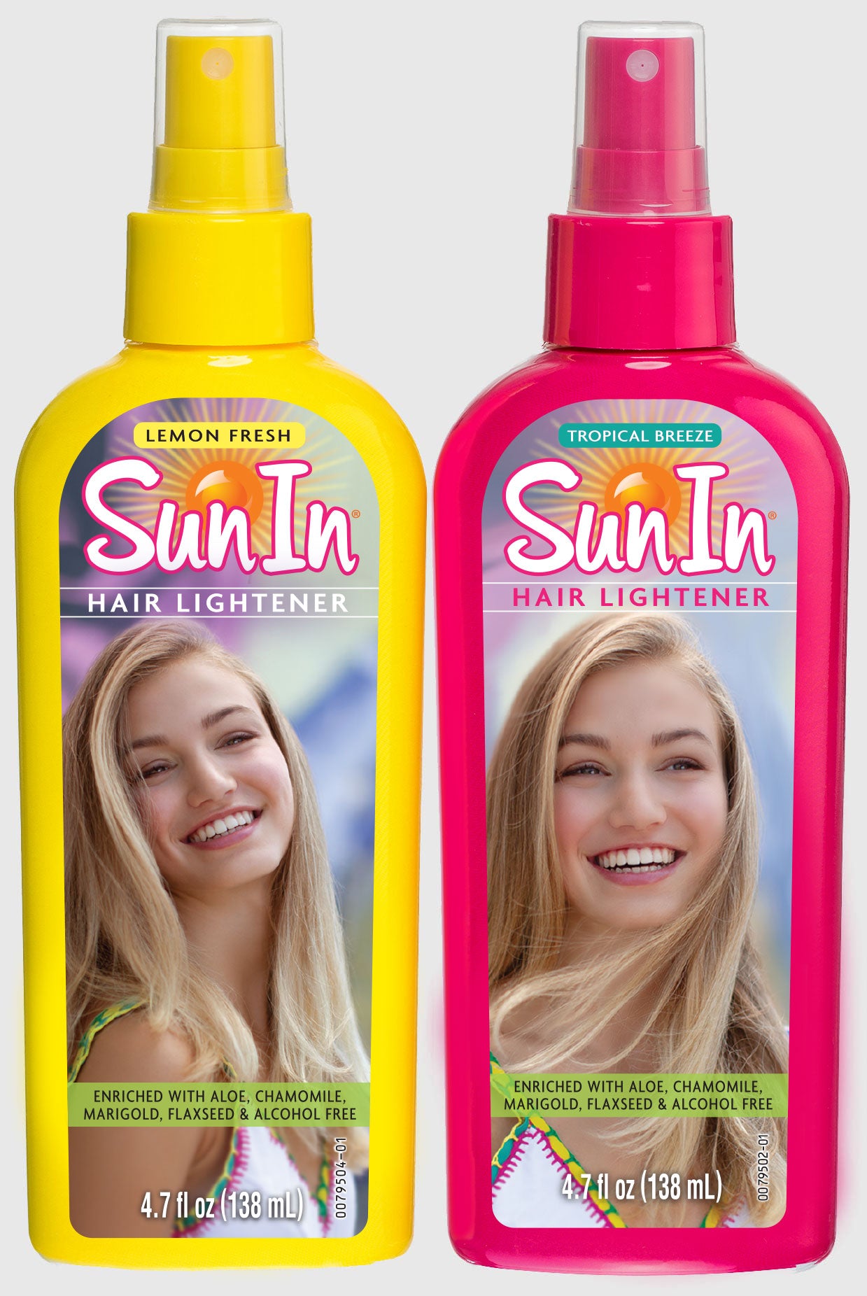 Sun-In Hair Lightener Tropical Breeze & Lemon Fresh Combo, 4.7 fl.oz / 138ml (1 Count)