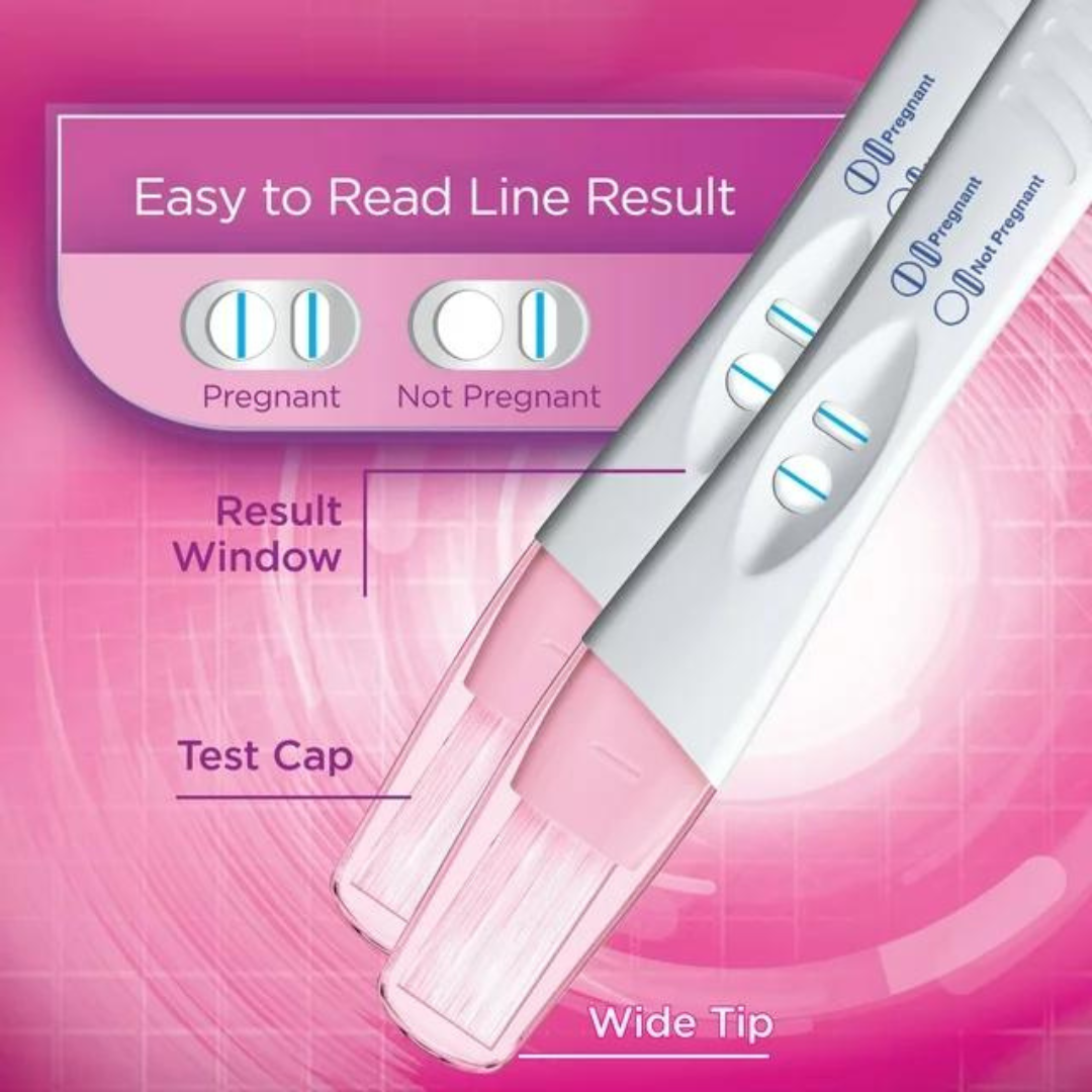 Equate Advanced Early Result Pregnancy Test with Floodguard 2 Tests