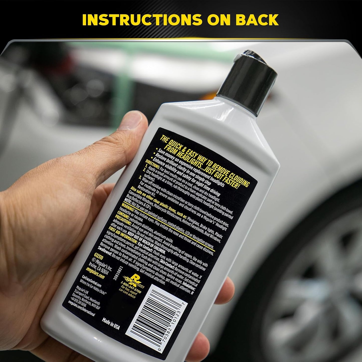 Meguiar's PlastX Clear Plastic Cleaner & Polish 296 ml / 10 fl. oz