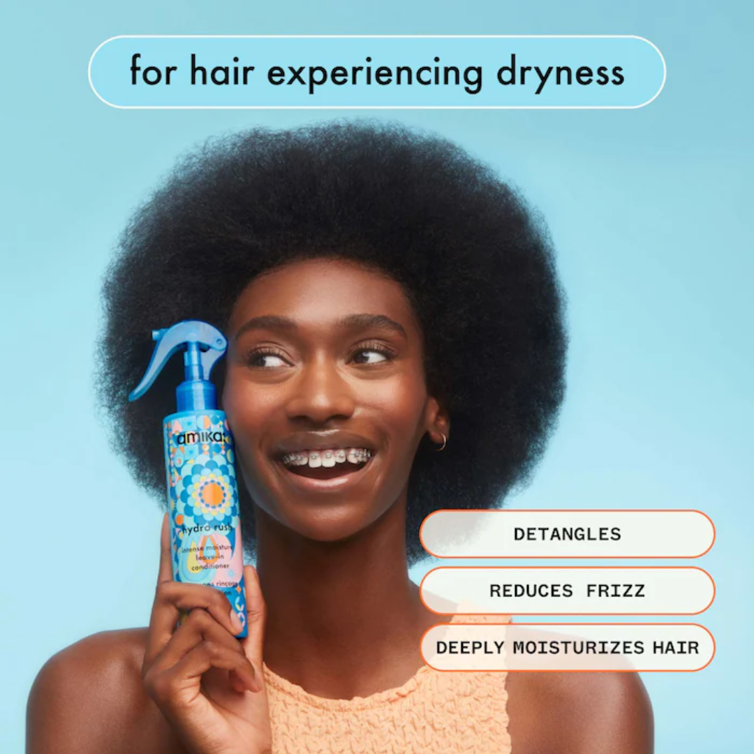 Amika Hydro Rush Intense Moisture Leave-In Conditioner 200 ml / 6.7 fl. oz.