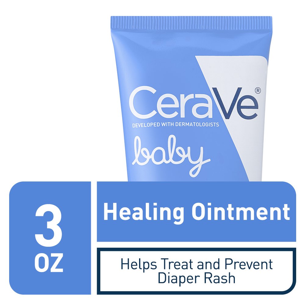 CeraVe Healing Ointment for  Diaper Rash for Extra Dry, 3 oz 85 g