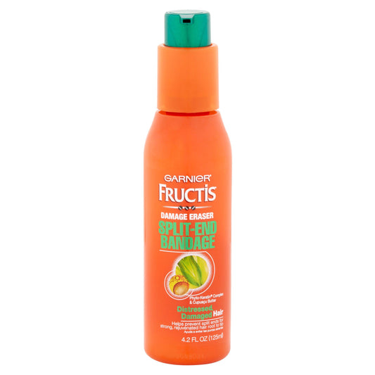 Garnier Fructis Damage Eraser Split-End Bandage Leave-in Treatment for Distressed, Damaged hair 4.2 fl.oz