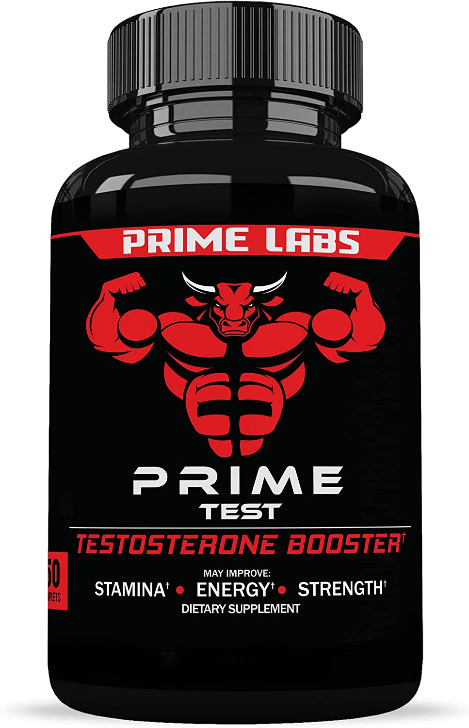 Prime Labs Prime Test Testosterone Booster Dietary Supplement for Stamina Energy Stength 60 capsules