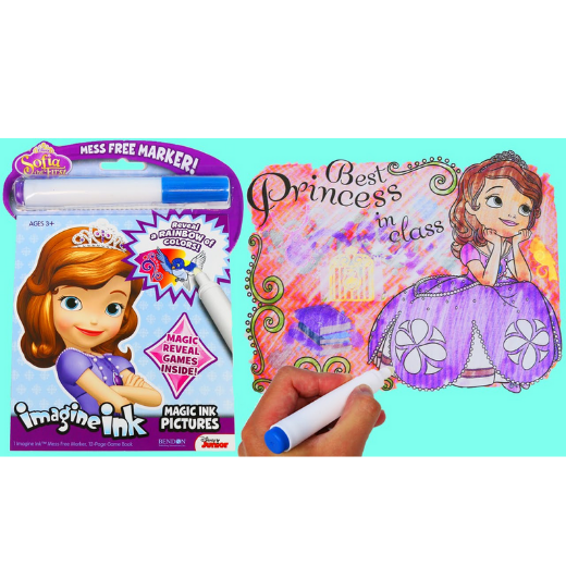 Imagine Ink Magic Pictures Activity Books, Sofia the First