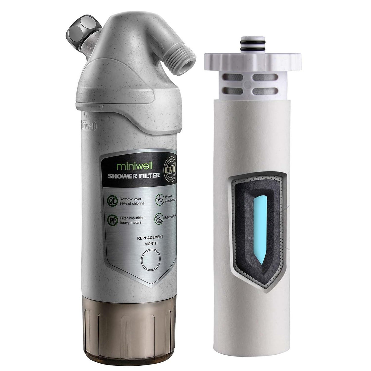 Miniwell Plus Shower Filter System - L720 – arenade.ph