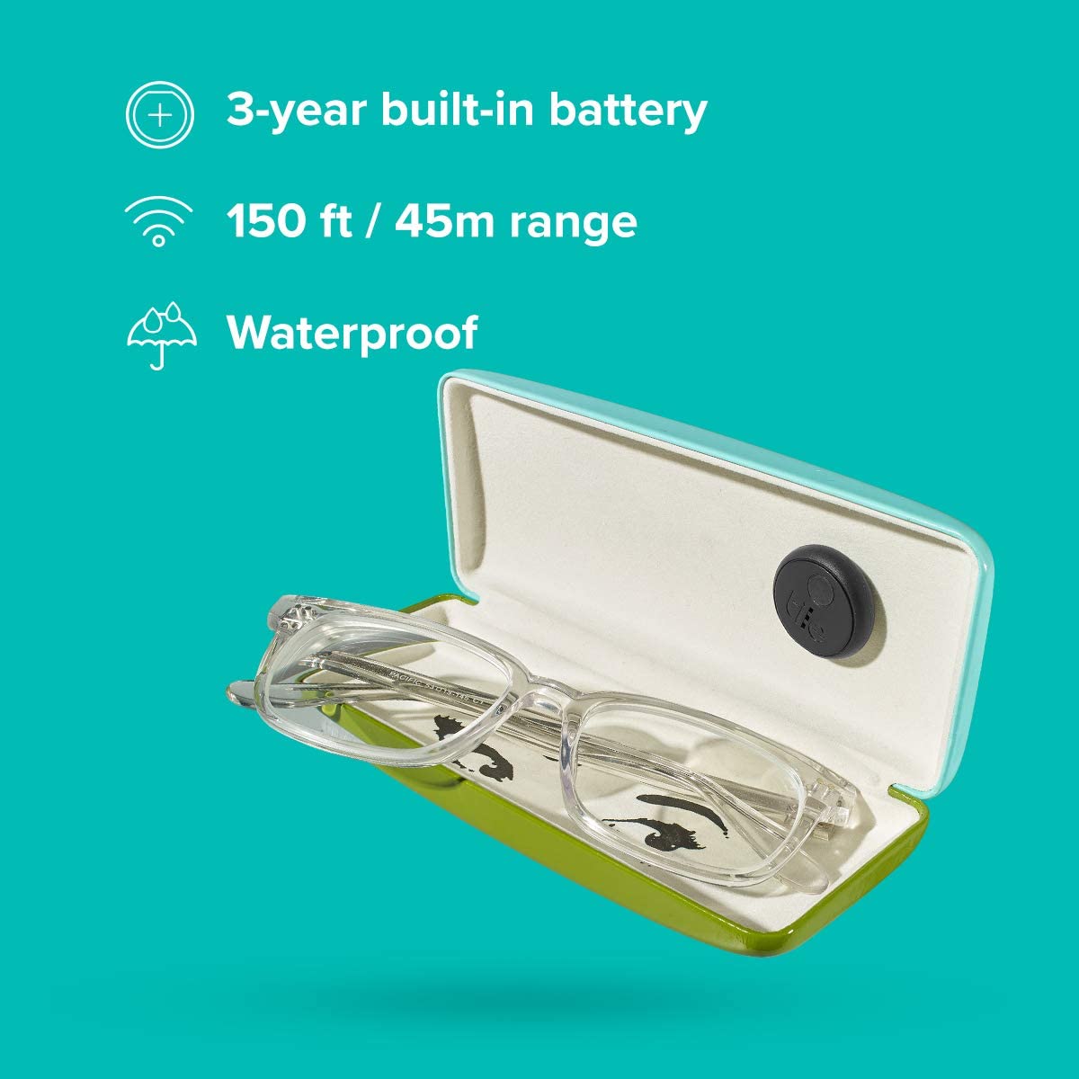 Tile Sticker 2020 Adhesive Bluetooth Tracker for Items, Gadgets, and Remotes – Small (1 Pack)