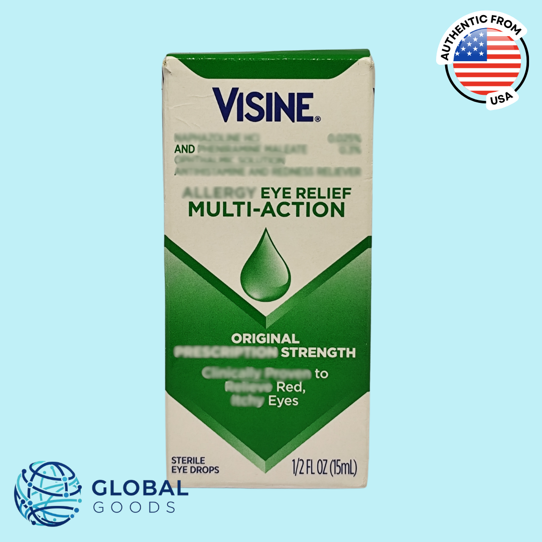 Visine Original Eye Relief Multi-Action Eye Drops, 1/2 fl. oz. / 15