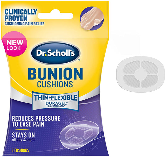 Dr. Scholl's Bunion Cushions with Duragel Technology, 5 Count