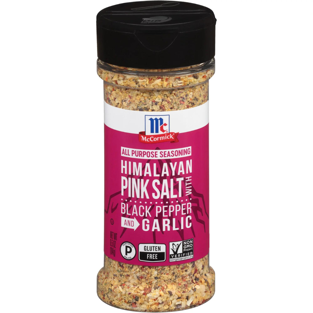 Mc Cormick All Purpose Seasoning Himalayan Pink Salt With Black Pepper And Garlic - 184g