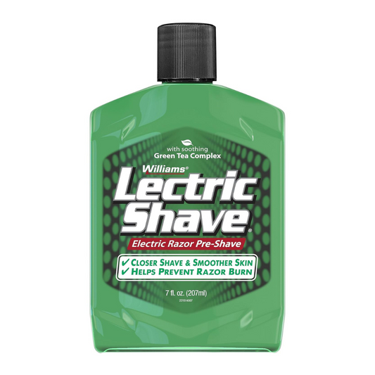 Williams Lectric Shave Electric Razor Pre-Shave 7 fl oz (207ml)
