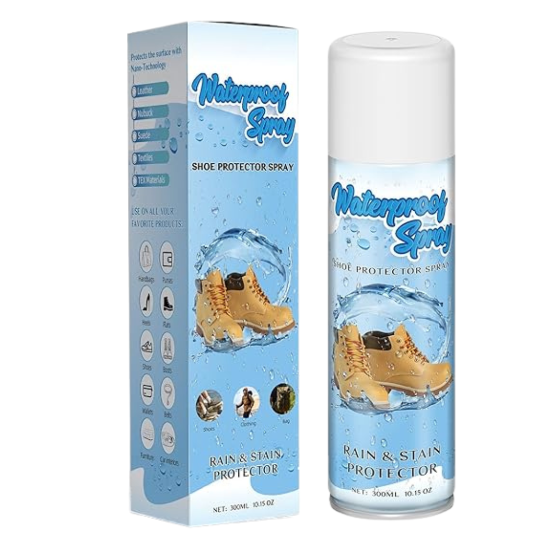 Etching Waterproof Shoe Rain & Stain Protector Spray, 10.15 oz. / 300 ml