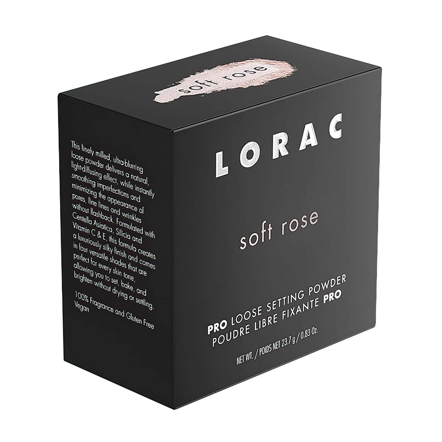 LORAC PRO Loose Setting Powder Soft Rose, 0.83 oz. / 23.7g