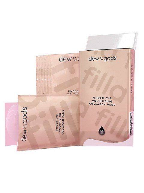 Dew of the Gods Filla Under Eye Volumizing Collagen Pads, 10 Sets