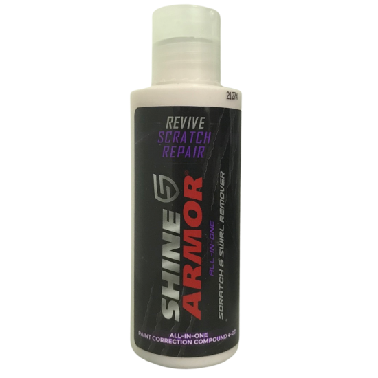 SHINE ARMOR Revive Scratch Repair Swirl Remover Paint, Polish, Scuff, Blemish Removal (4 oz)