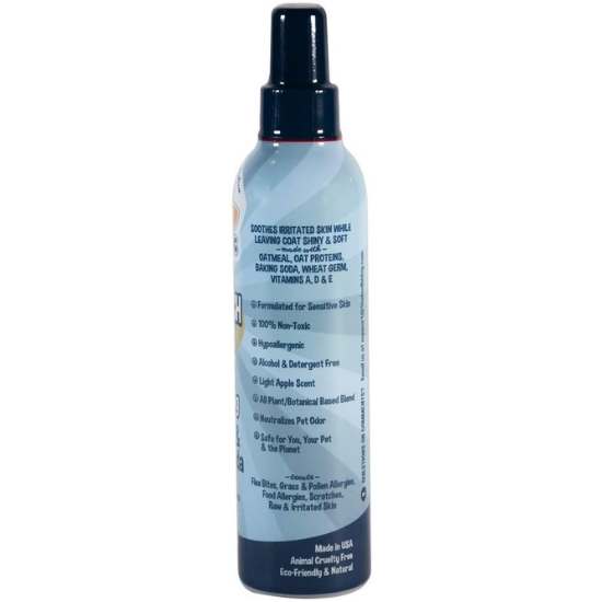 Bodhi Dog Premium Anti-Itch Spray Naturally Deodorizing Made with Oatmeal & Baking Soda, 8 fl.oz / 240ml