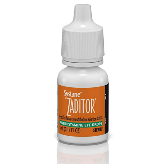 Systane Zaditor Eye Itch Relief Drops, 0.17 fl.oz / 5ml (PACKAGING MAY VARY)