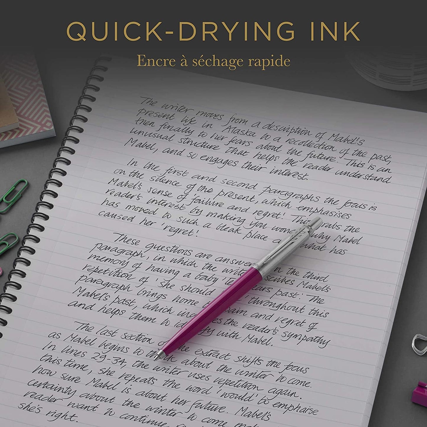 Parker Quink Gel Ball Pen Refill Fine Point Black Ink