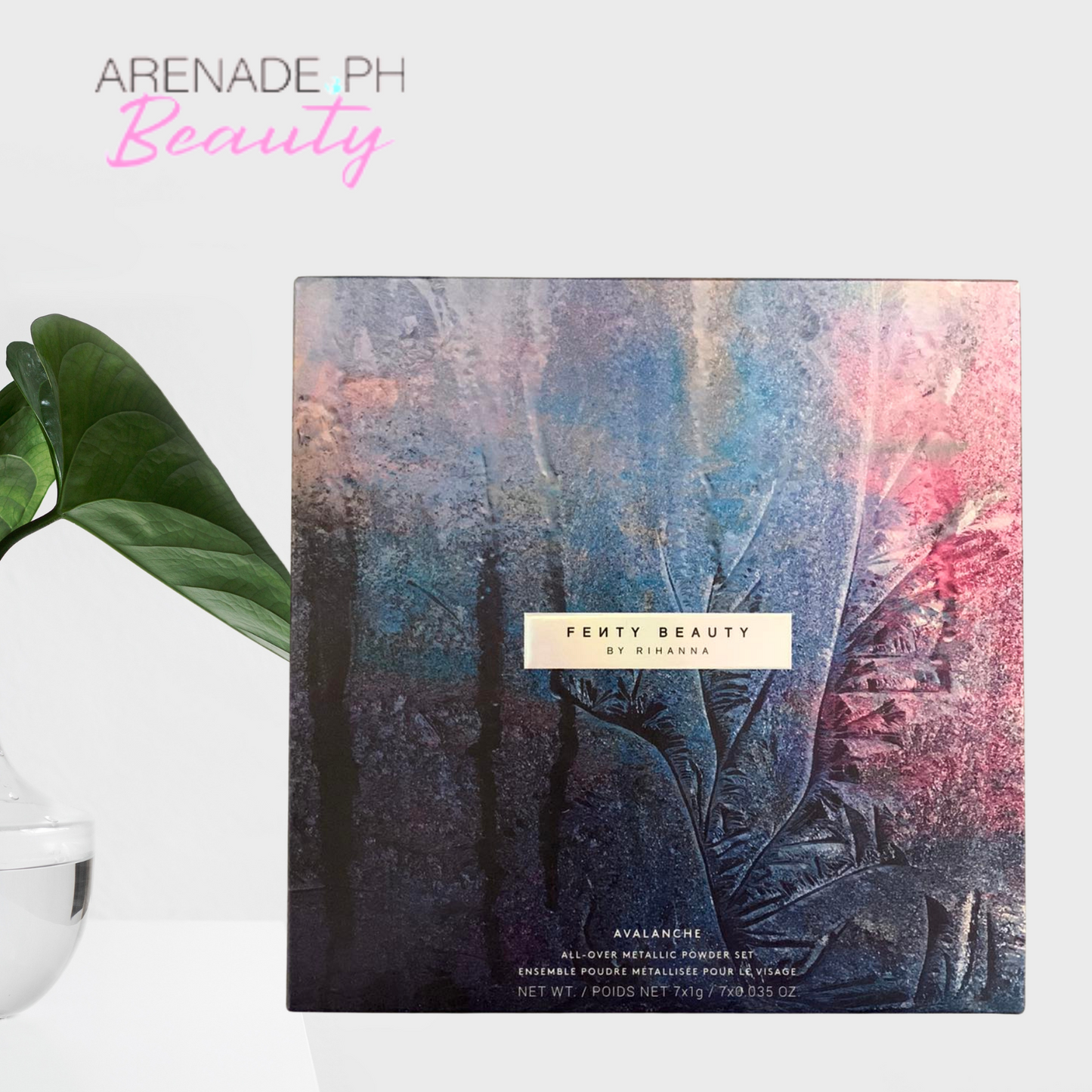 Avalanche All Over Metallic Powder Set  FENTY BEAUTY BY RIHANNA 7 x 1 g