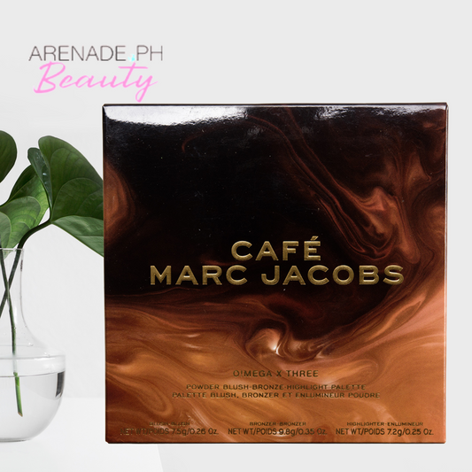 MARC JACOBS BEAUTY O!Mega x Three Powder Blush-Bronze-Highlight Palette in TAN-TASTIC GLO