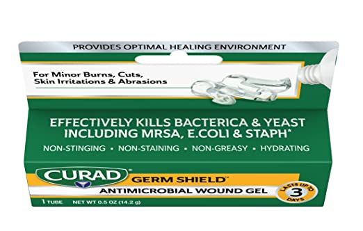 CURAD Germ Shield Antimicrobial Silver Wound Gel 1 tube