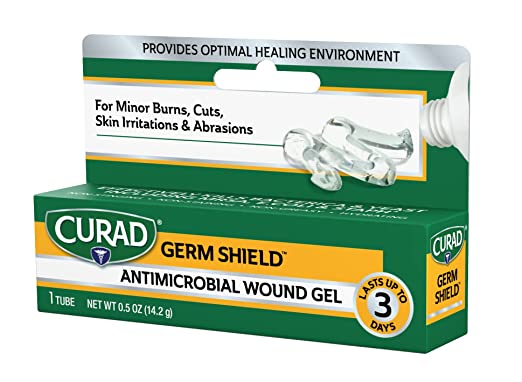 CURAD Germ Shield Antimicrobial Silver Wound Gel 1 tube