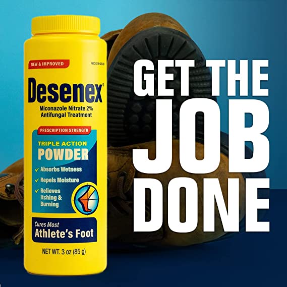 Desenex Athlete's Foot Powder Relieves Itching & Burning, 3 oz. / 85g
