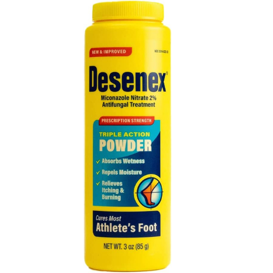 Desenex Athlete's Foot Powder Relieves Itching & Burning, 3 oz. / 85g