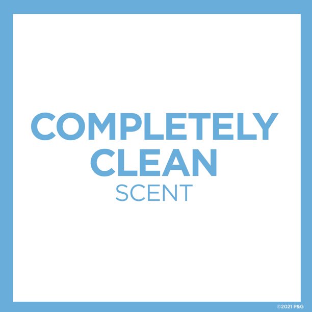 Secret Clinical Strength 48 HR Invisible Solid Deodorant For Women, Completely Clean, 1.6 oz. / 45g
