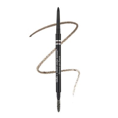 Billion Dollar Brows Cruelty Free, Watreproof, Paraben Free Taupe Micro Brow Pencil, 0.002oz 0.045g