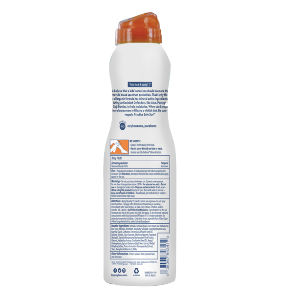 Kiss My Face Purely Mineral SPF30 broad Spectrum Mineral Aloe Vera & Green Tea 6fl.oz. 177mL