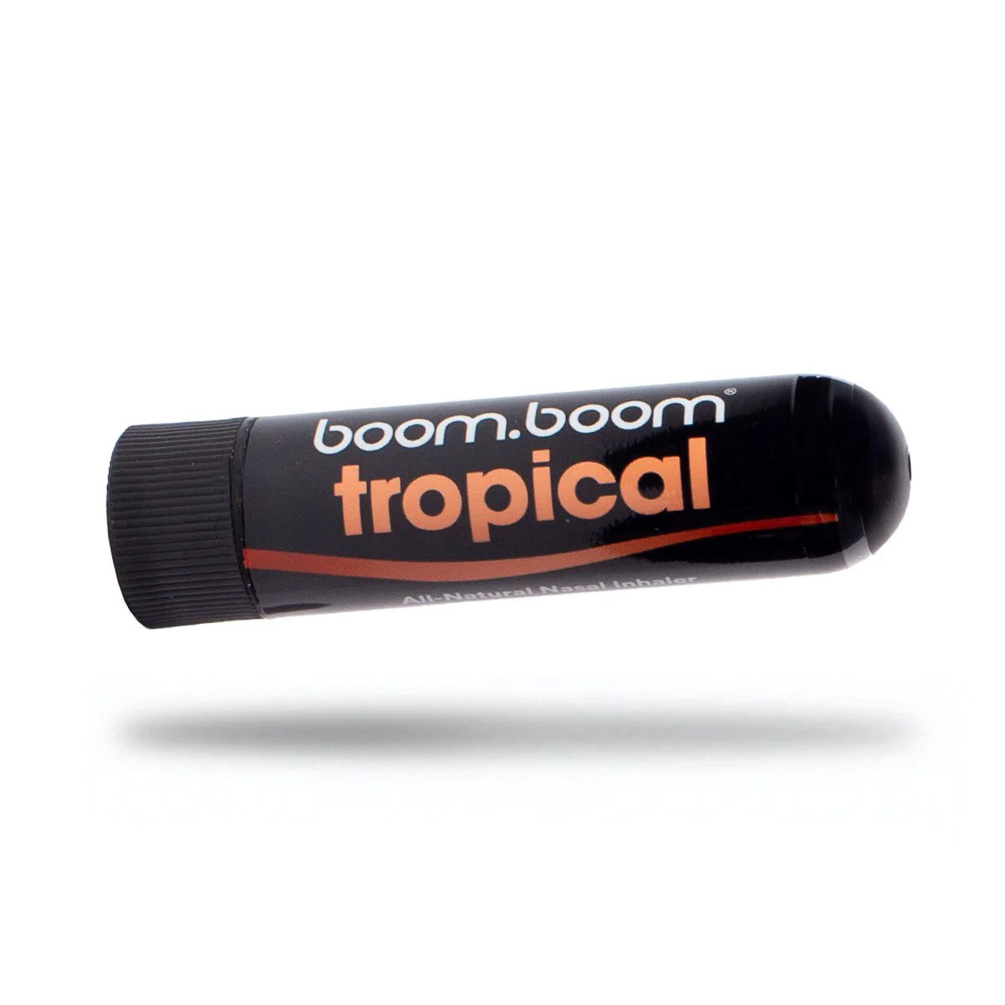 Boom.Boom Breathe Nasal Inhalers Tropical Flavor Feel Refereshed All Natural Net Wt. 0.035 oz 1gram