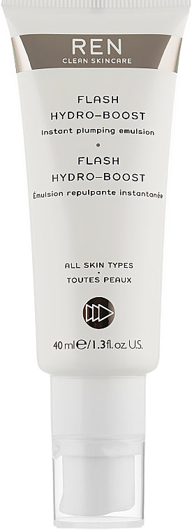 Ren Clean Skincare Flash Hydro-Boost for All Skin Types 40 mL, 1 Count