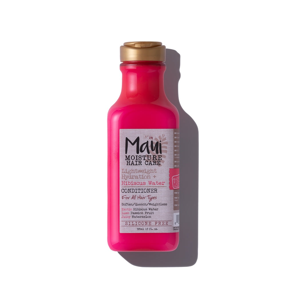 Maui Moisture Hair Care Lightweight Hydration with Hibiscus Water For All Hair Types Conditioner, 385 ml 13fl oz.
