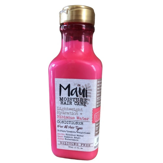Maui Moisture Hair Care Lightweight Hydration with Hibiscus Water For All Hair Types Conditioner, 385 ml 13fl oz.