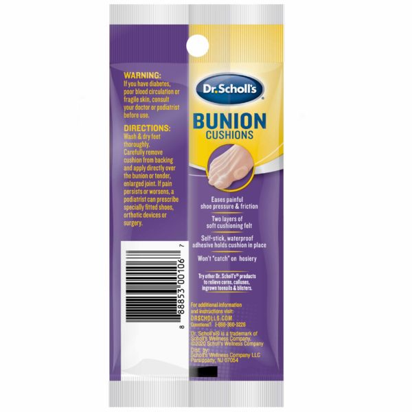 Dr. Scholl's Bunion Cushions, 6 Cushion